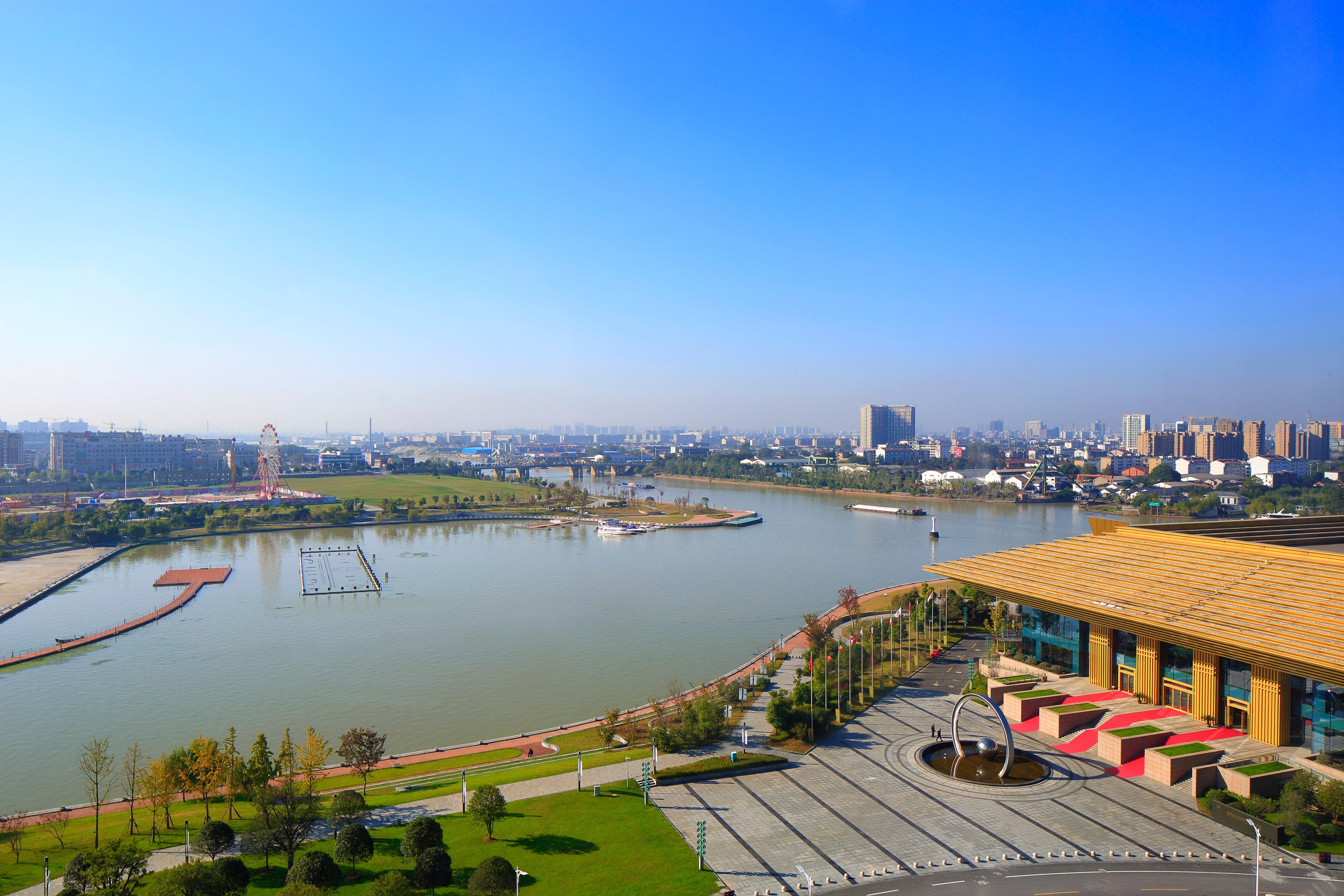Hotel Crowne Plaza Yangzhou By Ihg Exterior foto